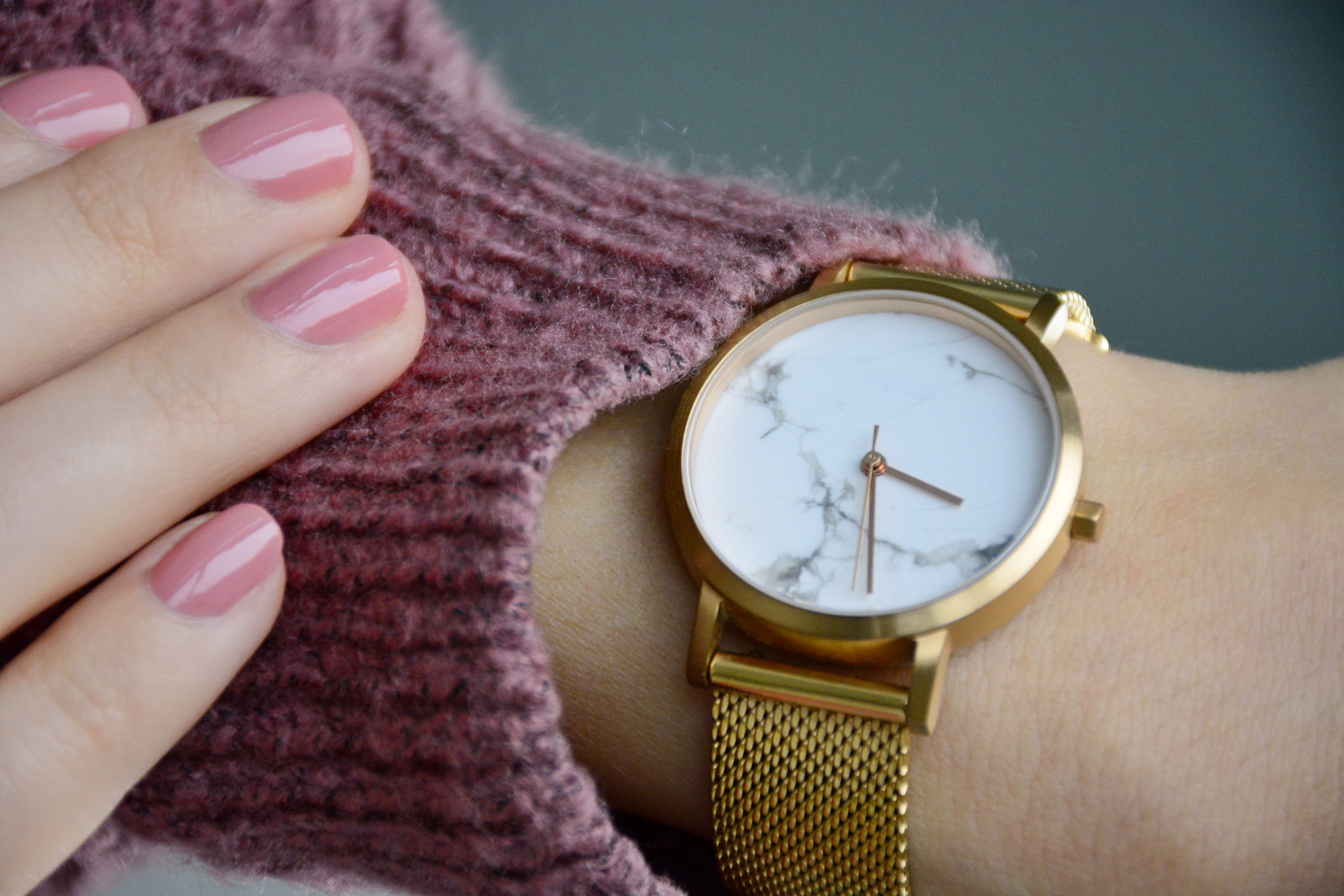 minimalistyczny zegarek damski