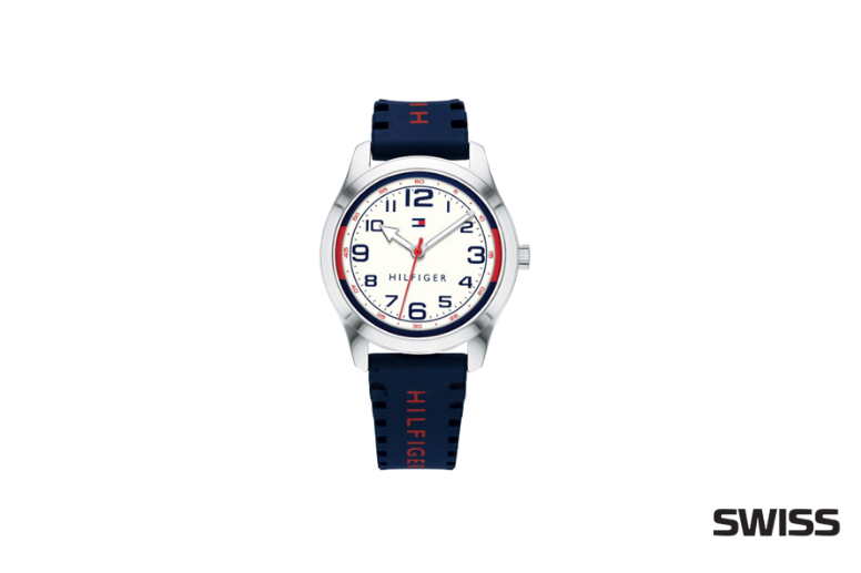 tommy hilfiger zegarek z granatowym paskiem