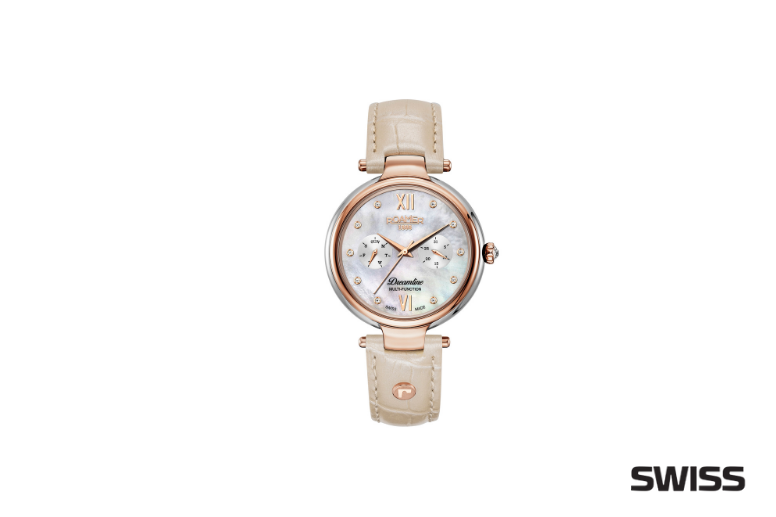 szwajcarski zegarek na prezent dla żony Roamer 